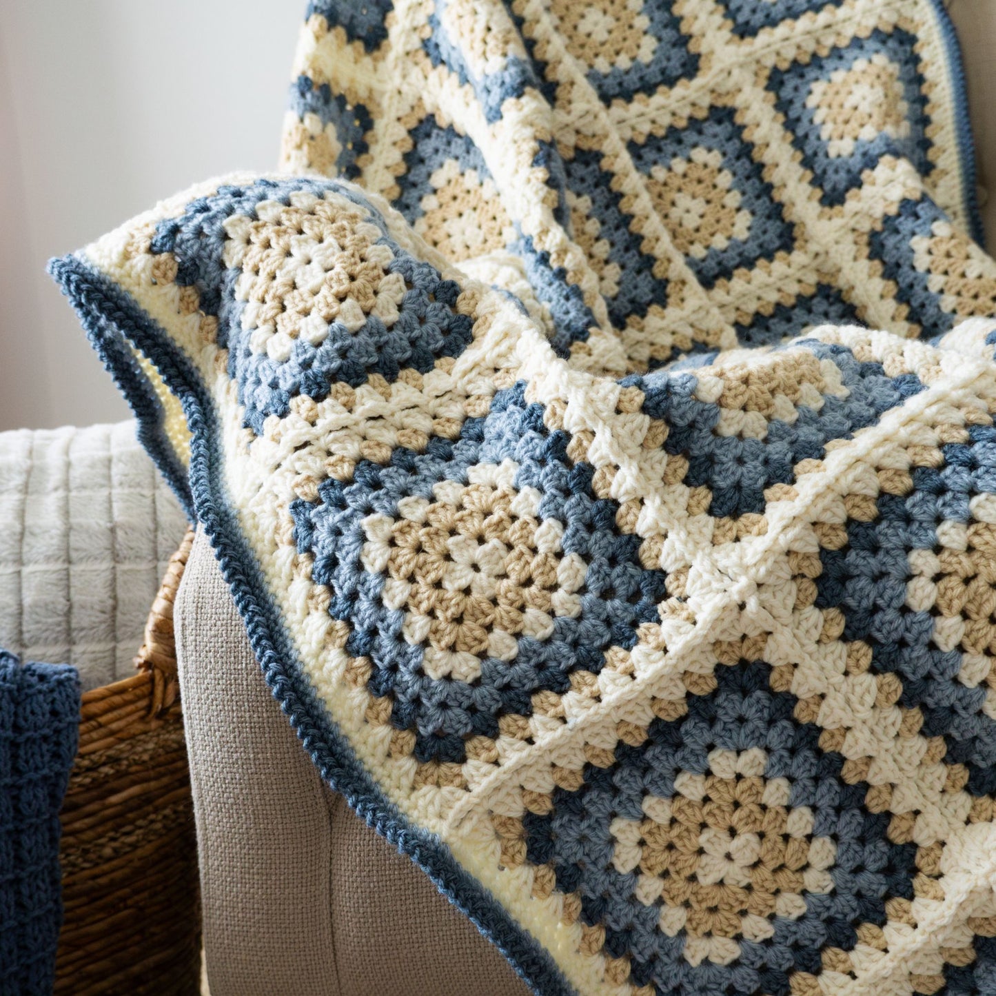Classic Granny Square Blanket