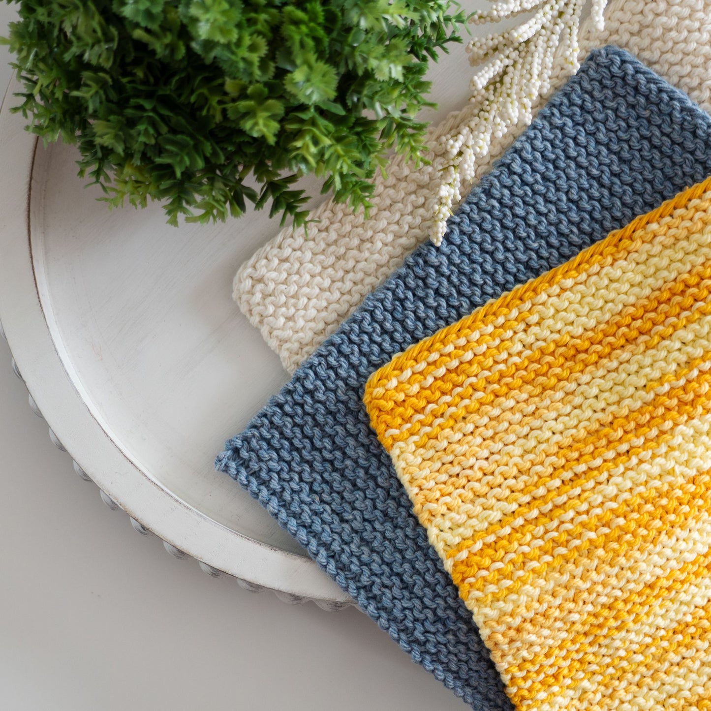Beginner Knit Dishcloth