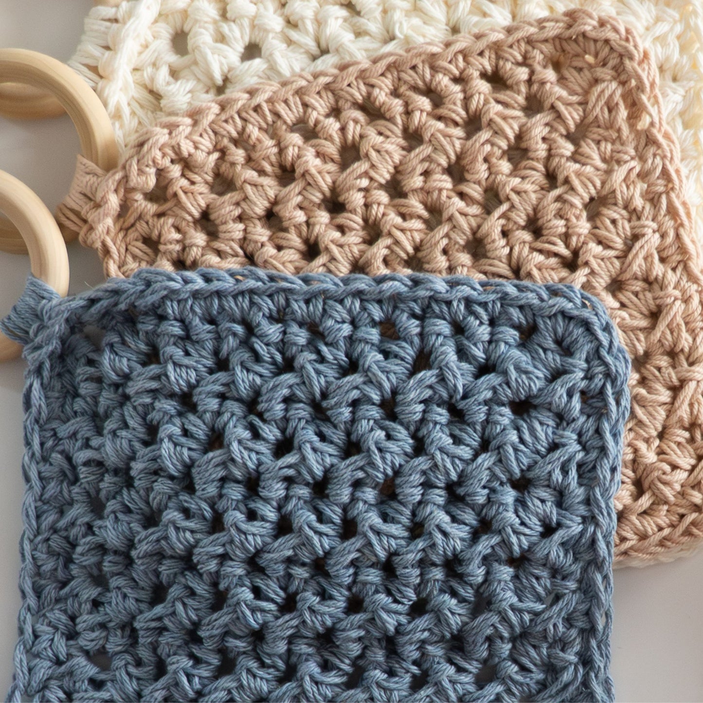 Quick & Easy Farmhouse Crochet Dishcloth