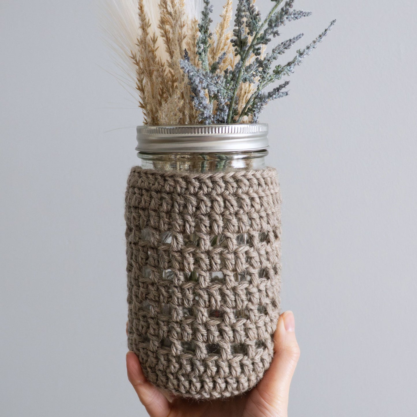 Farmhouse Mason Jar Cozy