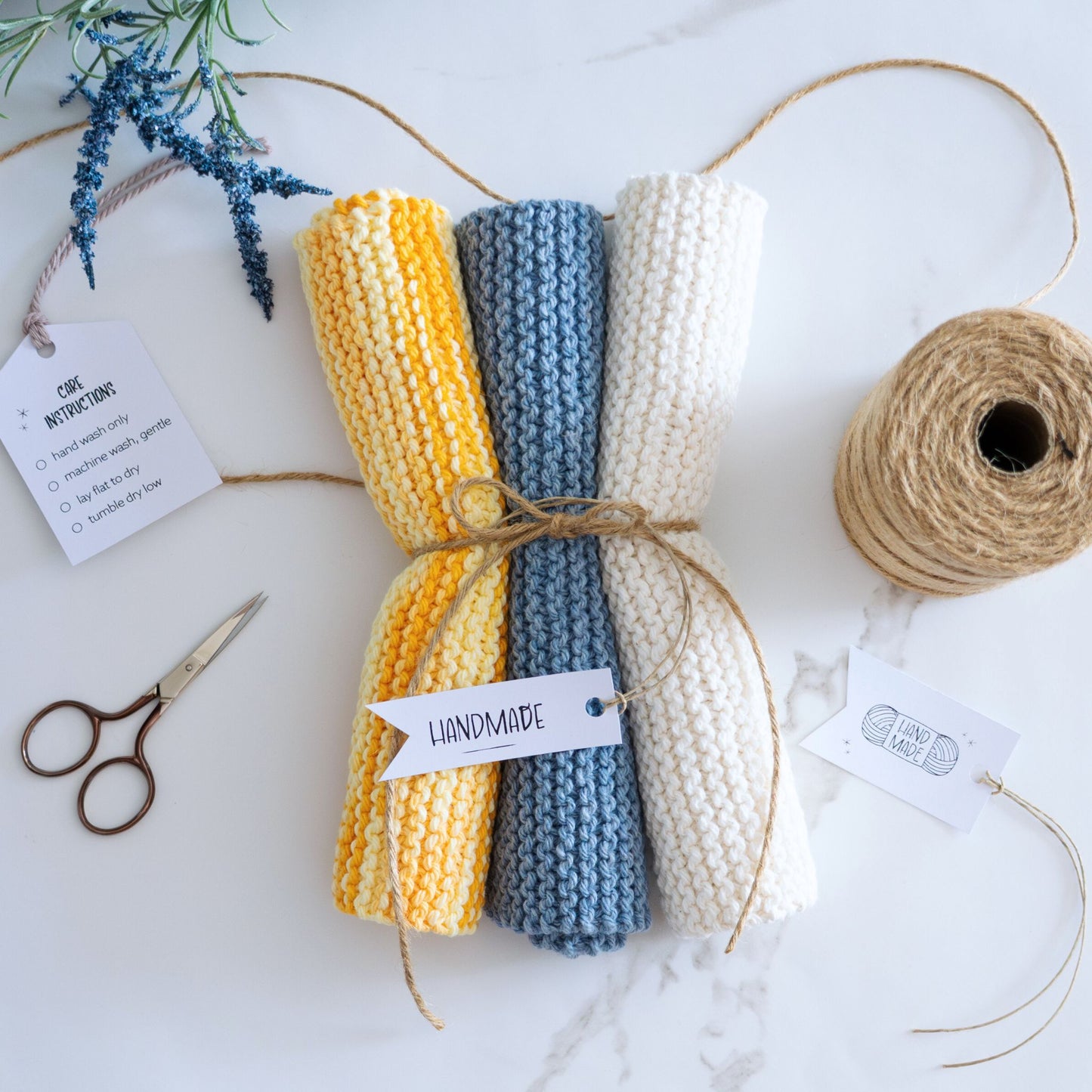 Beginner Knit Dishcloth