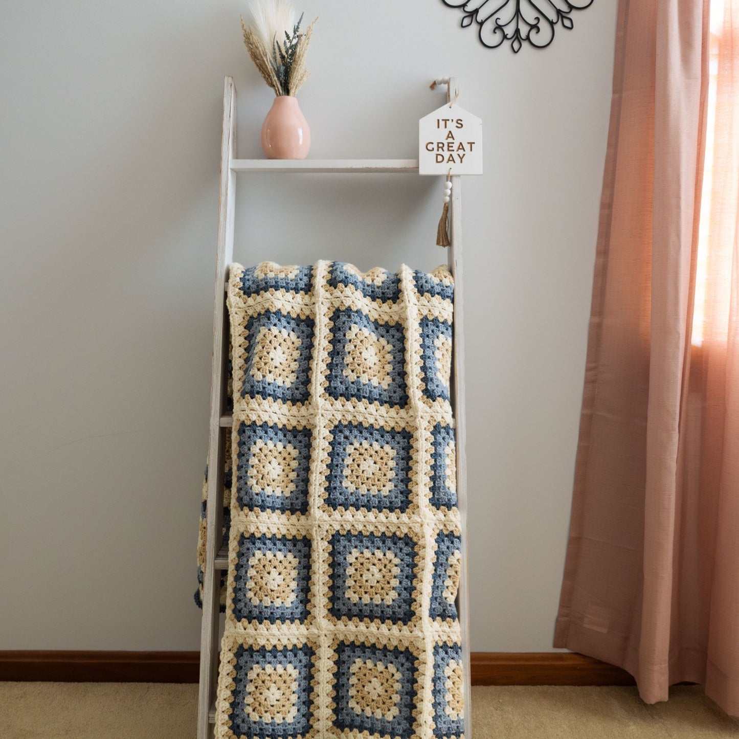 Classic Granny Square Blanket