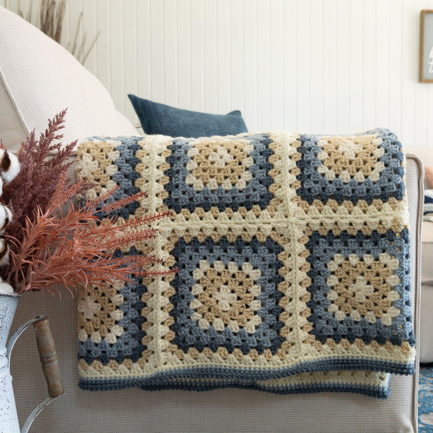 Classic Granny Square Blanket