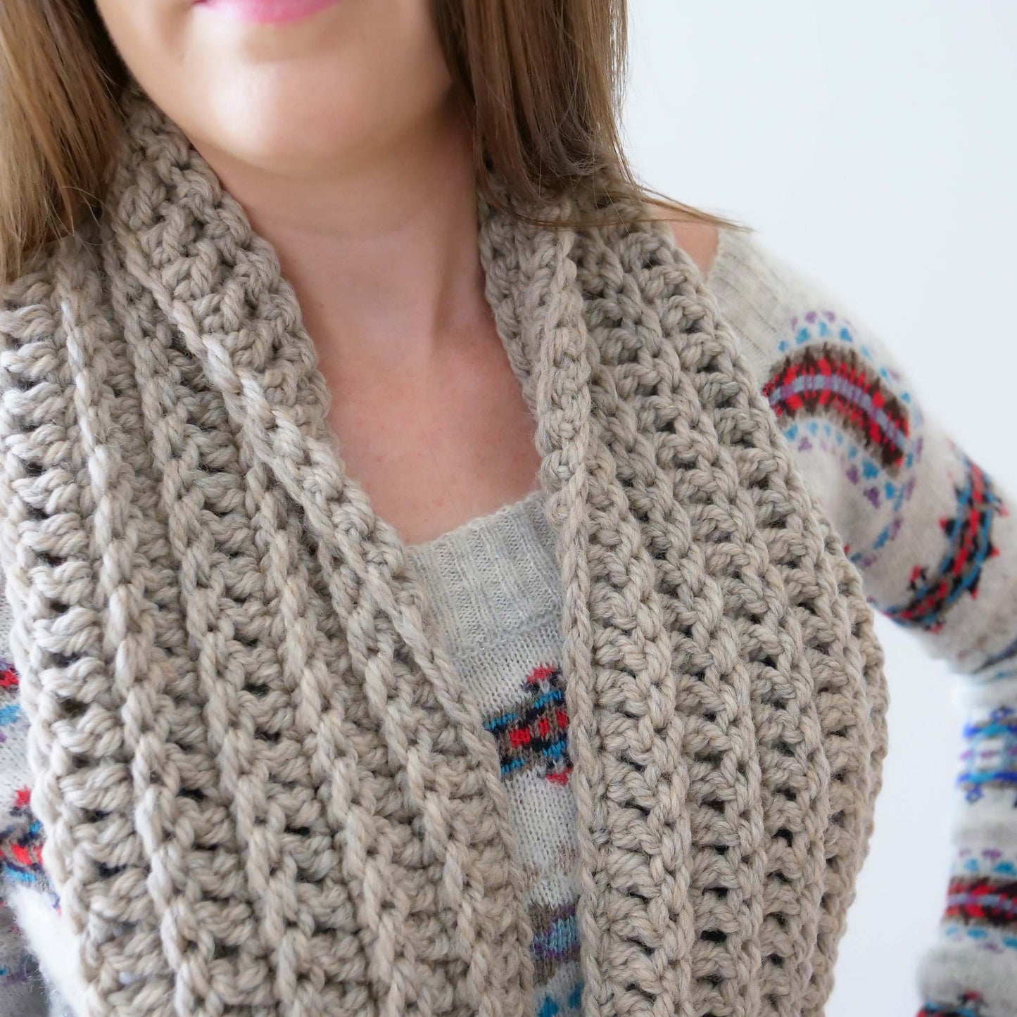 Beginner Crochet Scarf