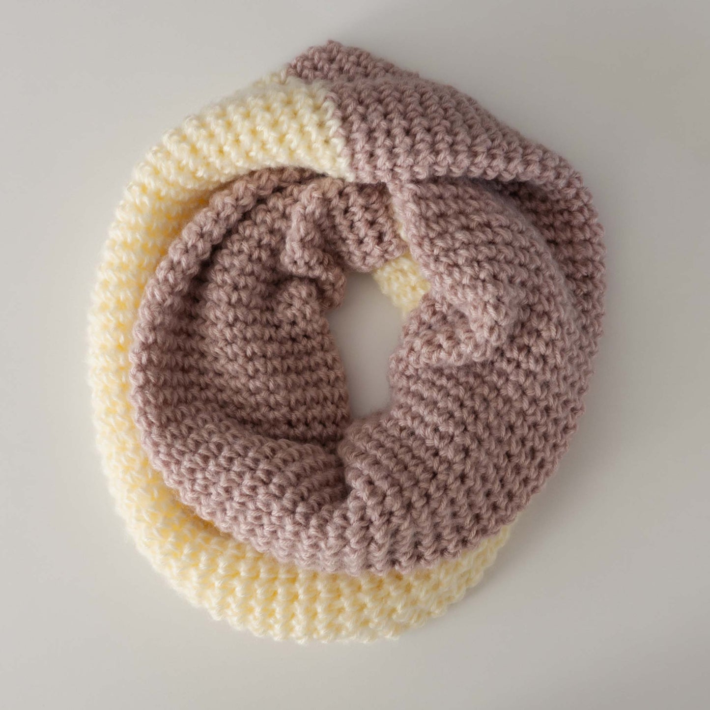 Easy Crochet Infinity Scarf