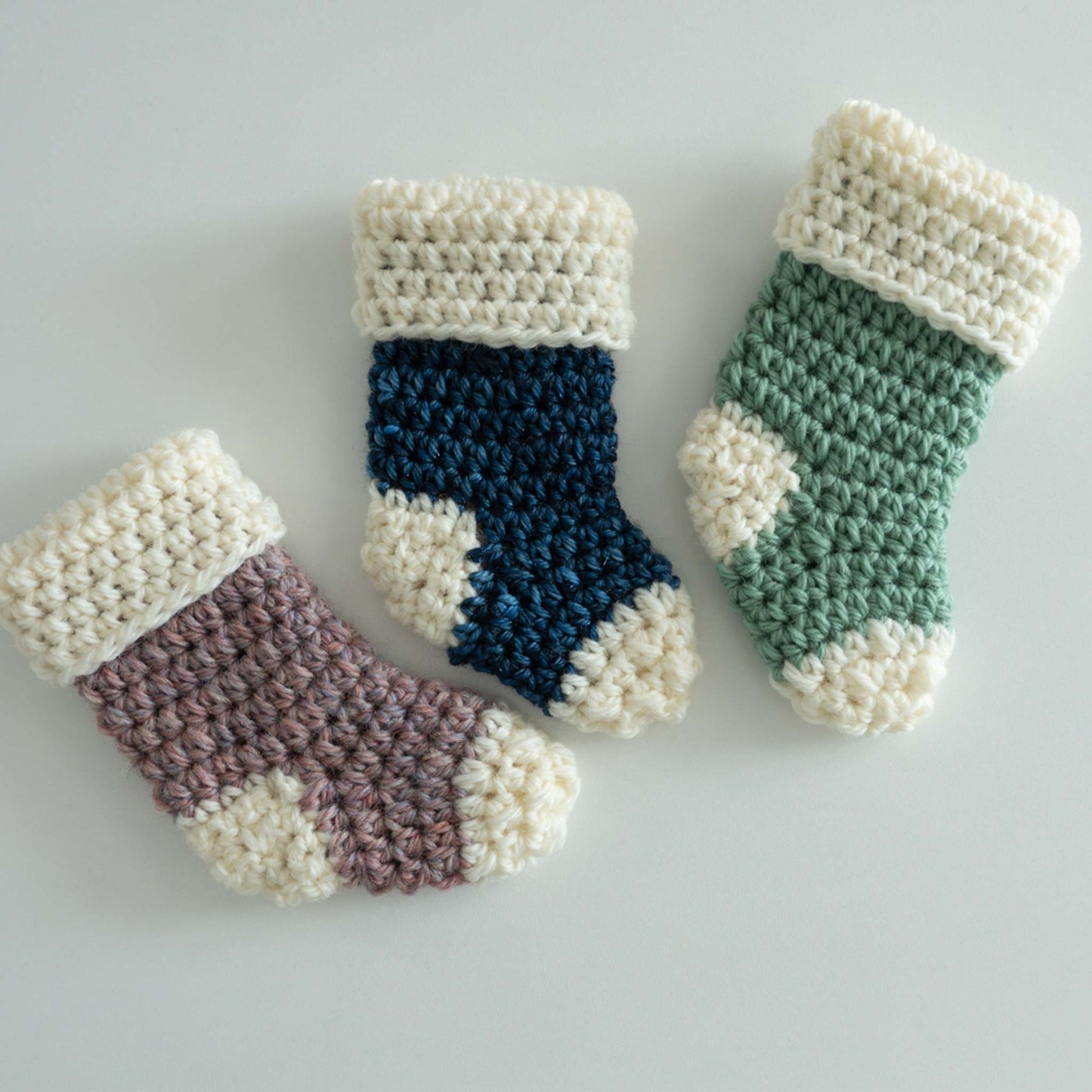 Quick Crochet Mini Stockings