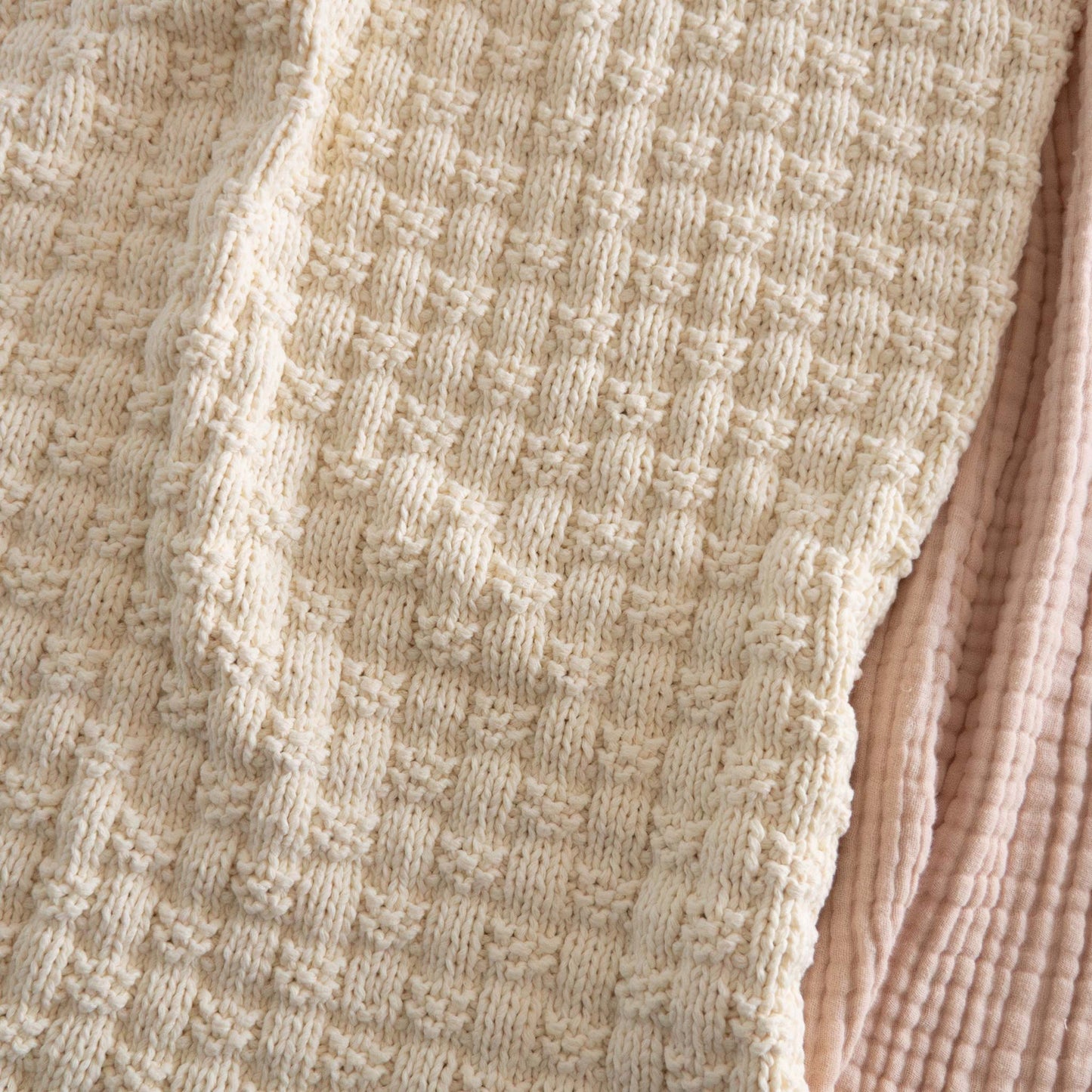 Modern Weave Knit Blanket
