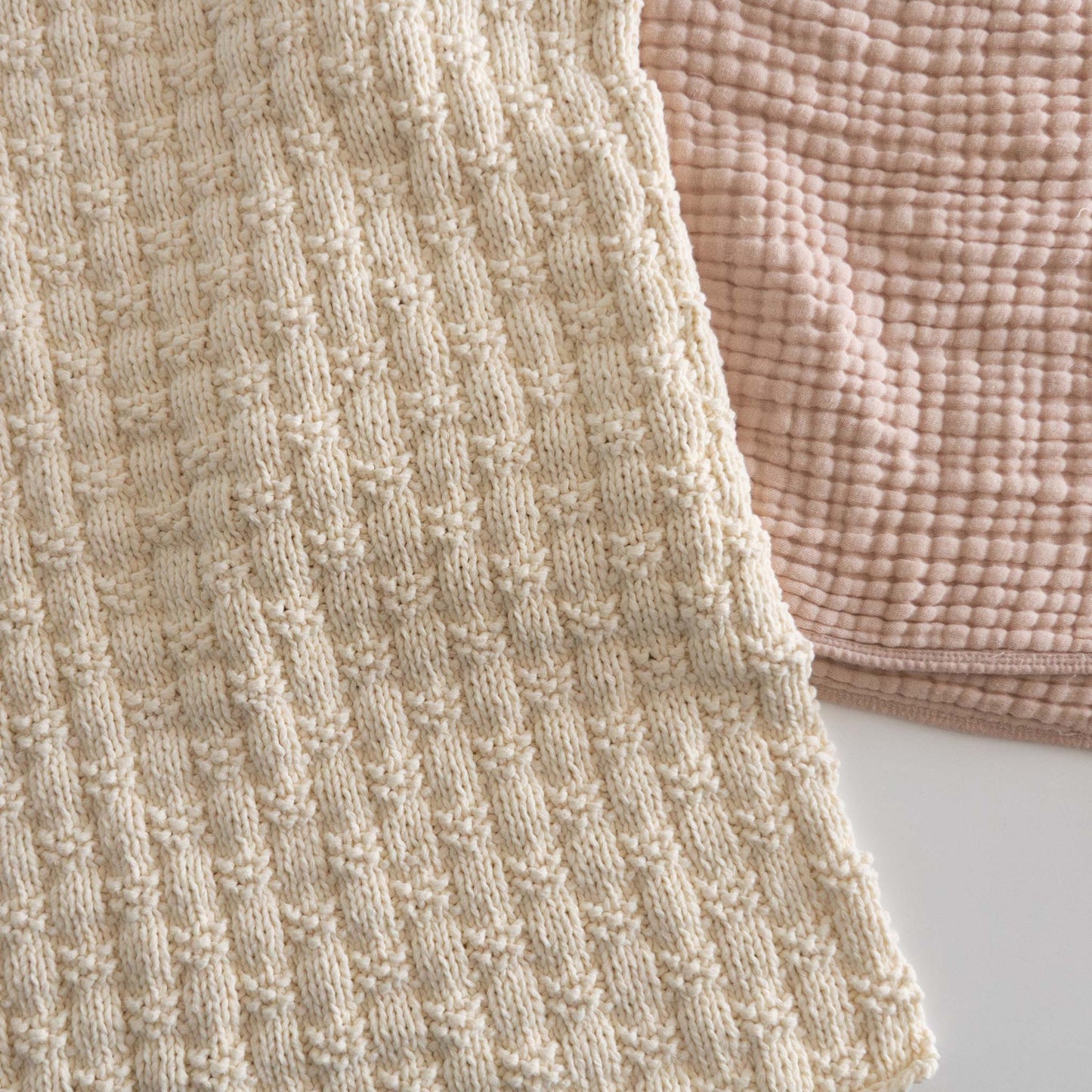 Modern Weave Knit Blanket
