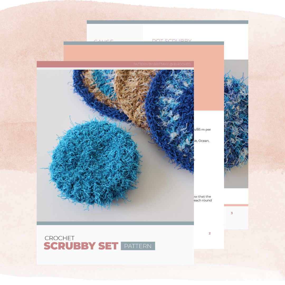 Crochet Kitchen Scrubby Set