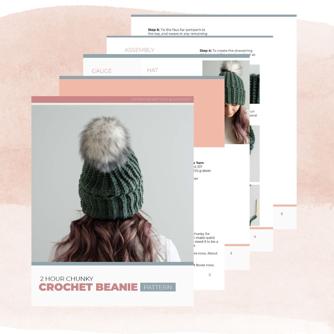 Beginner Crochet Beanie
