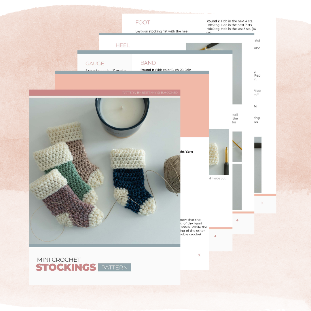 Quick Crochet Mini Stockings