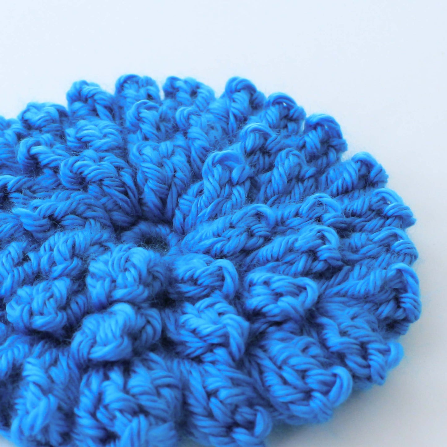 Popcorn Stitch Crochet Flower