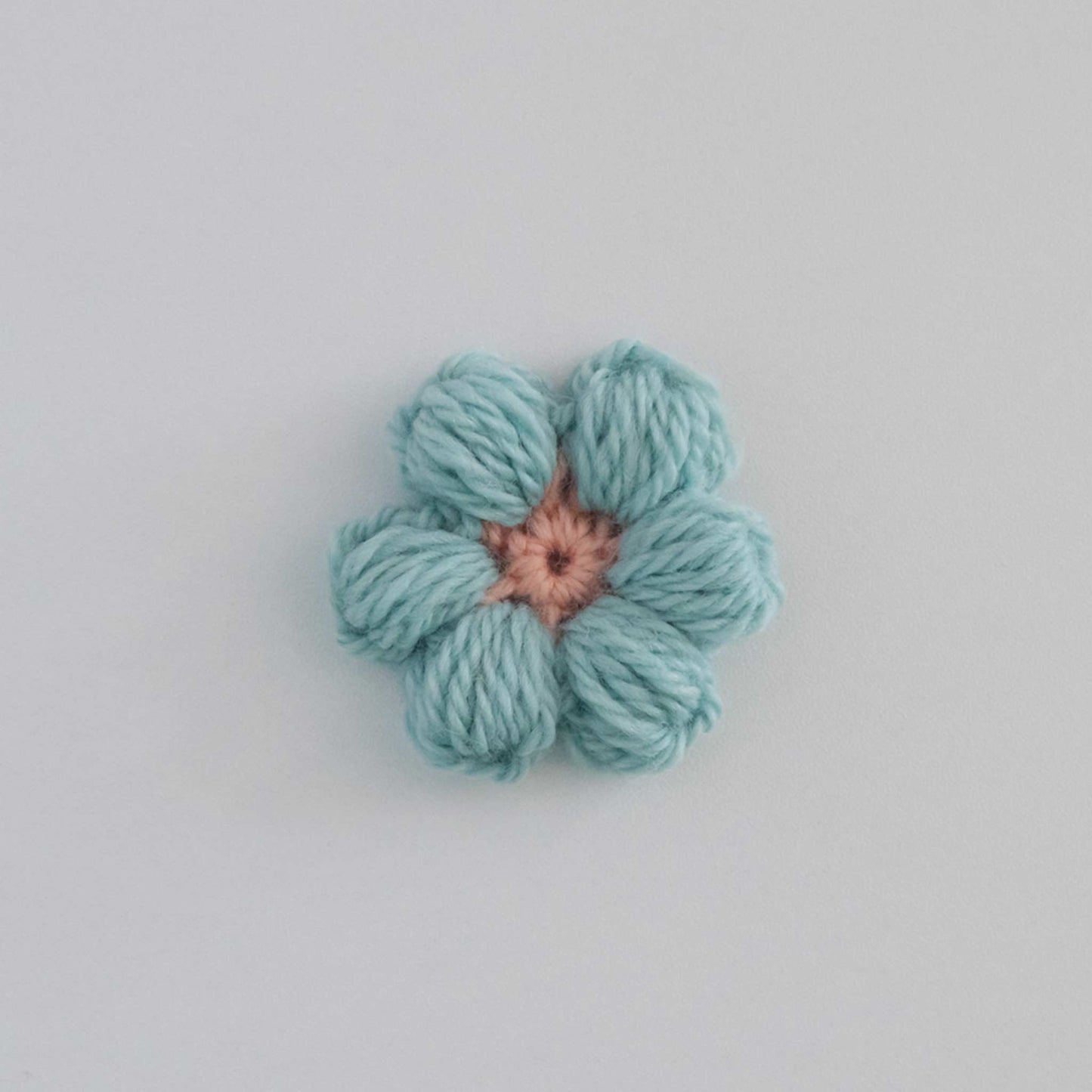 Crochet Puff Stitch Flower