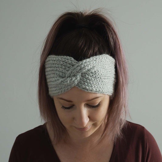 East Twist Crochet Headband