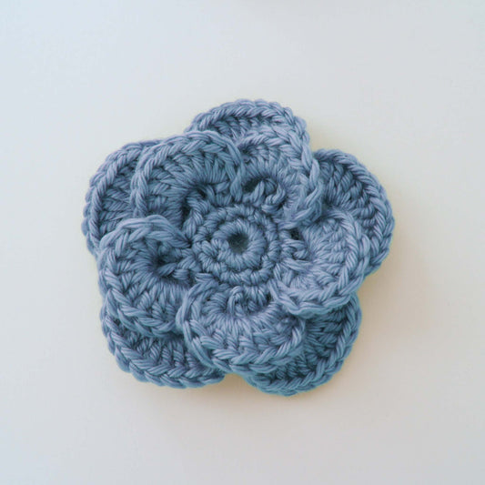 Wagon Wheel Crochet Flower