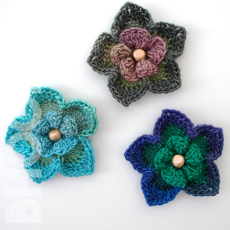 3D Crochet Flower