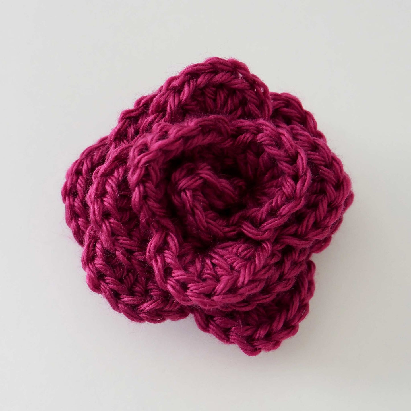 Beginner Crochet Rose
