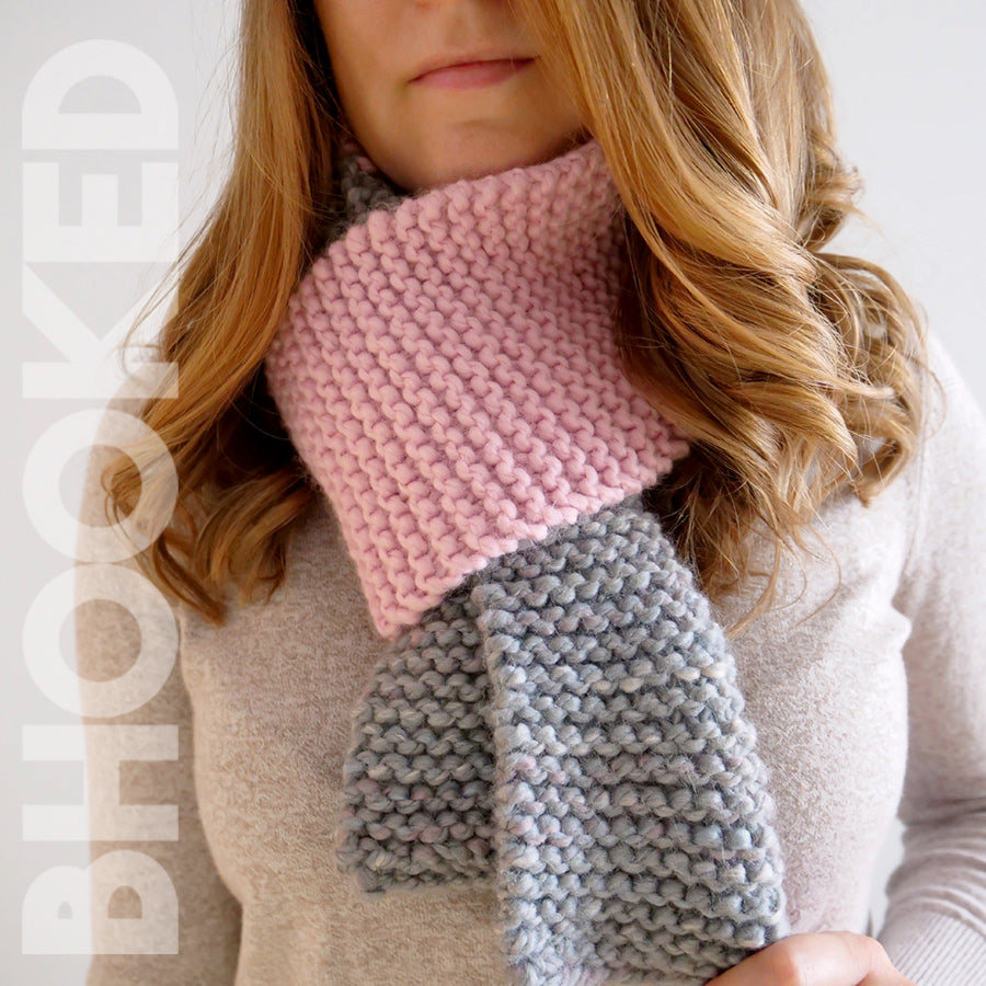 Beginner Knit Scarf