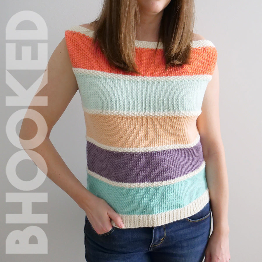 Casual Sleeveless Knit Top