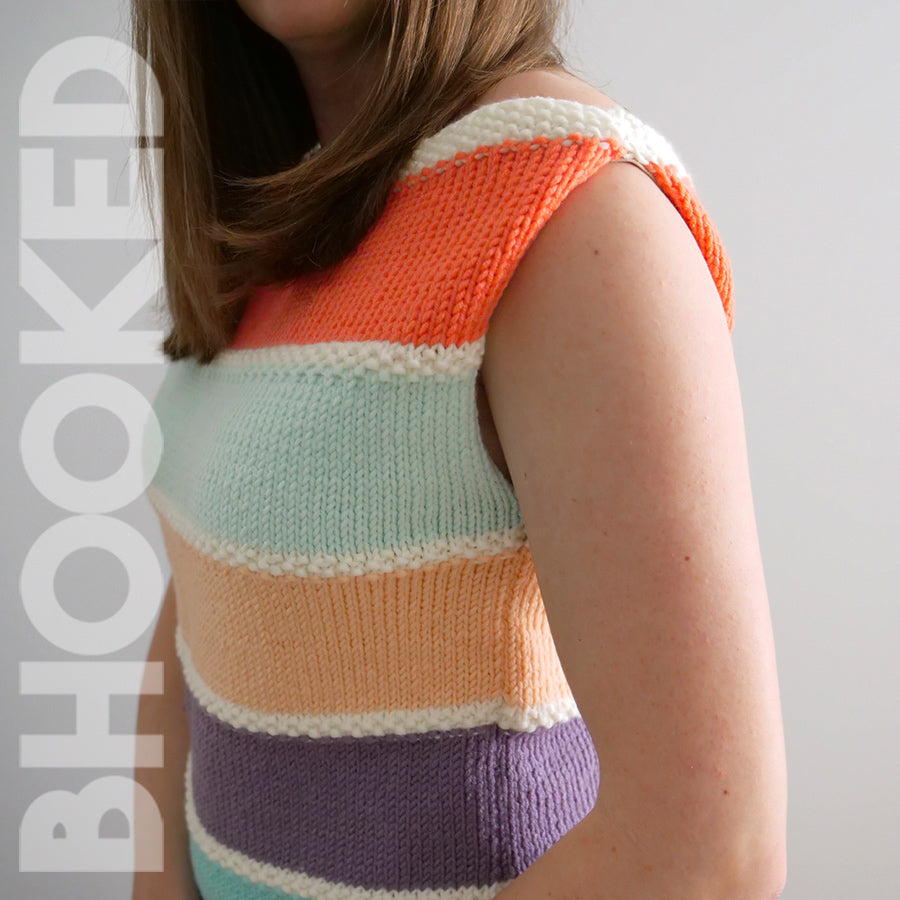 Casual Sleeveless Knit Top