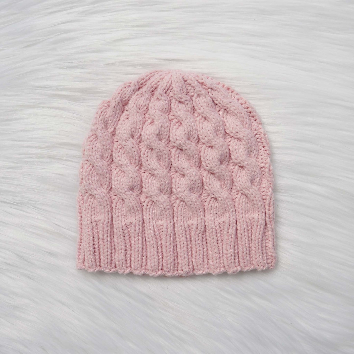Classic Cable Knit Hat PDF
