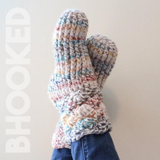 Cozy Crochet Slipper Socks PDF