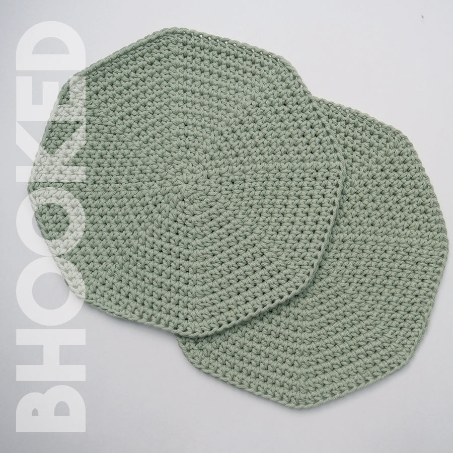 Simple Round Crochet Placemats PDF