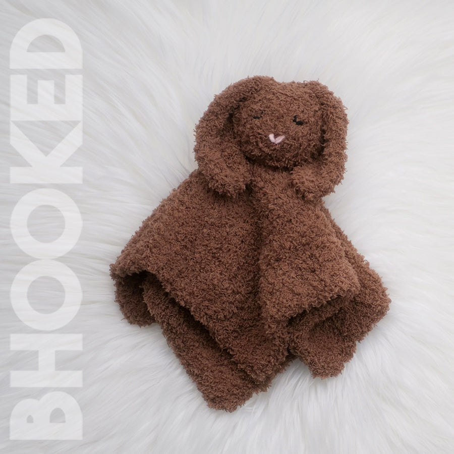 Crochet Bunny Lovey Blanket
