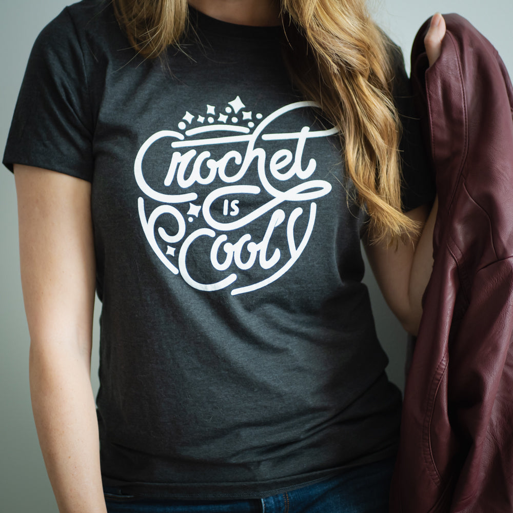 *SOLD OUT* "Crochet Is Cool" Women's FITTED Tee