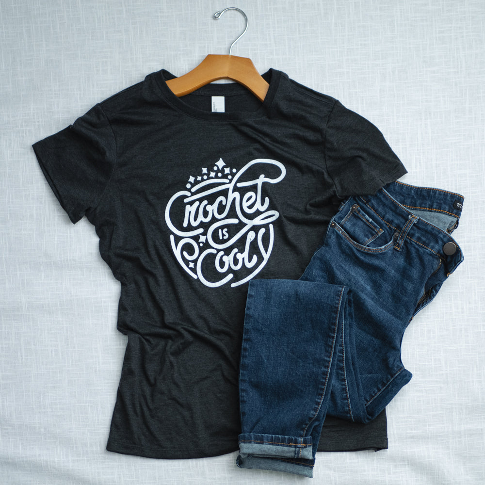 *SOLD OUT* "Crochet Is Cool" Women's FITTED Tee
