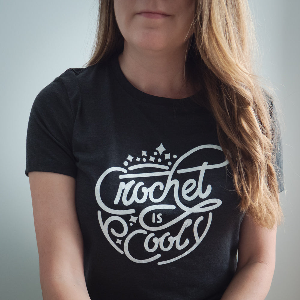 *SOLD OUT* "Crochet Is Cool" Women's FITTED Tee