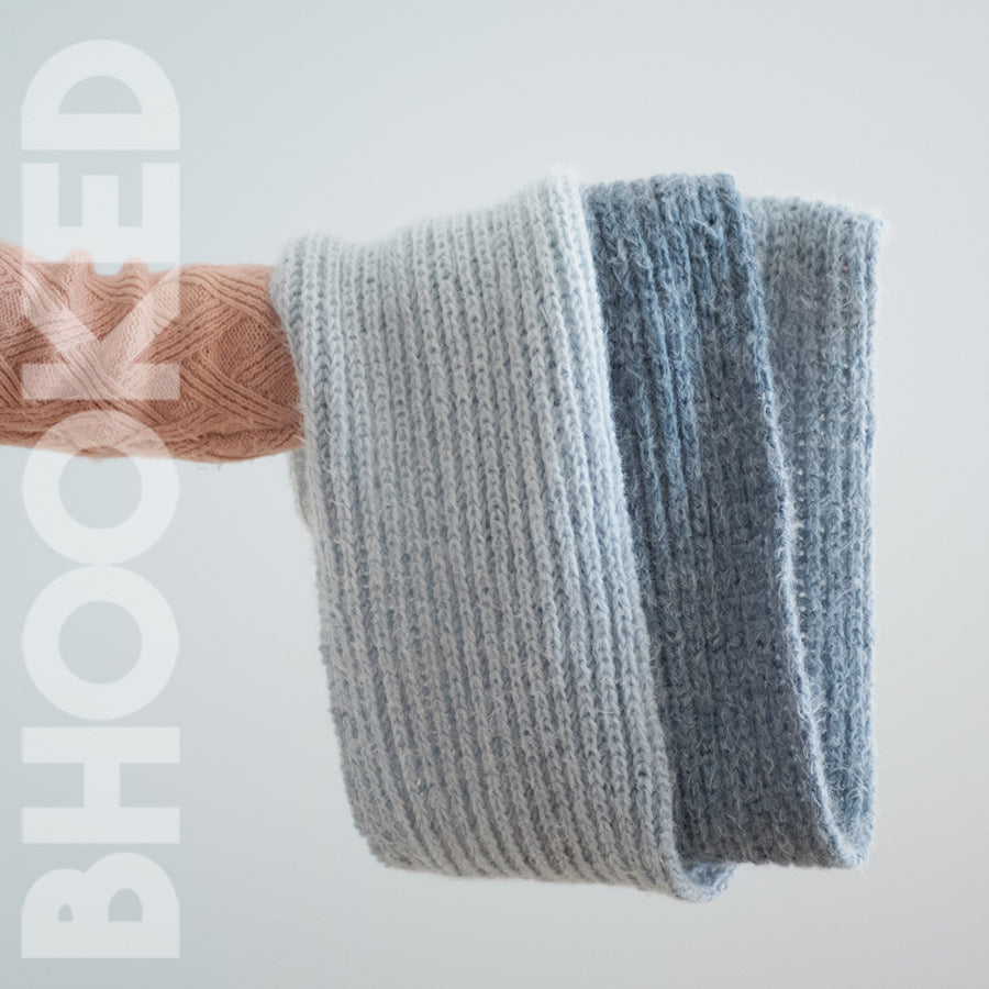 Easy Fisherman's Rib Knit Scarf