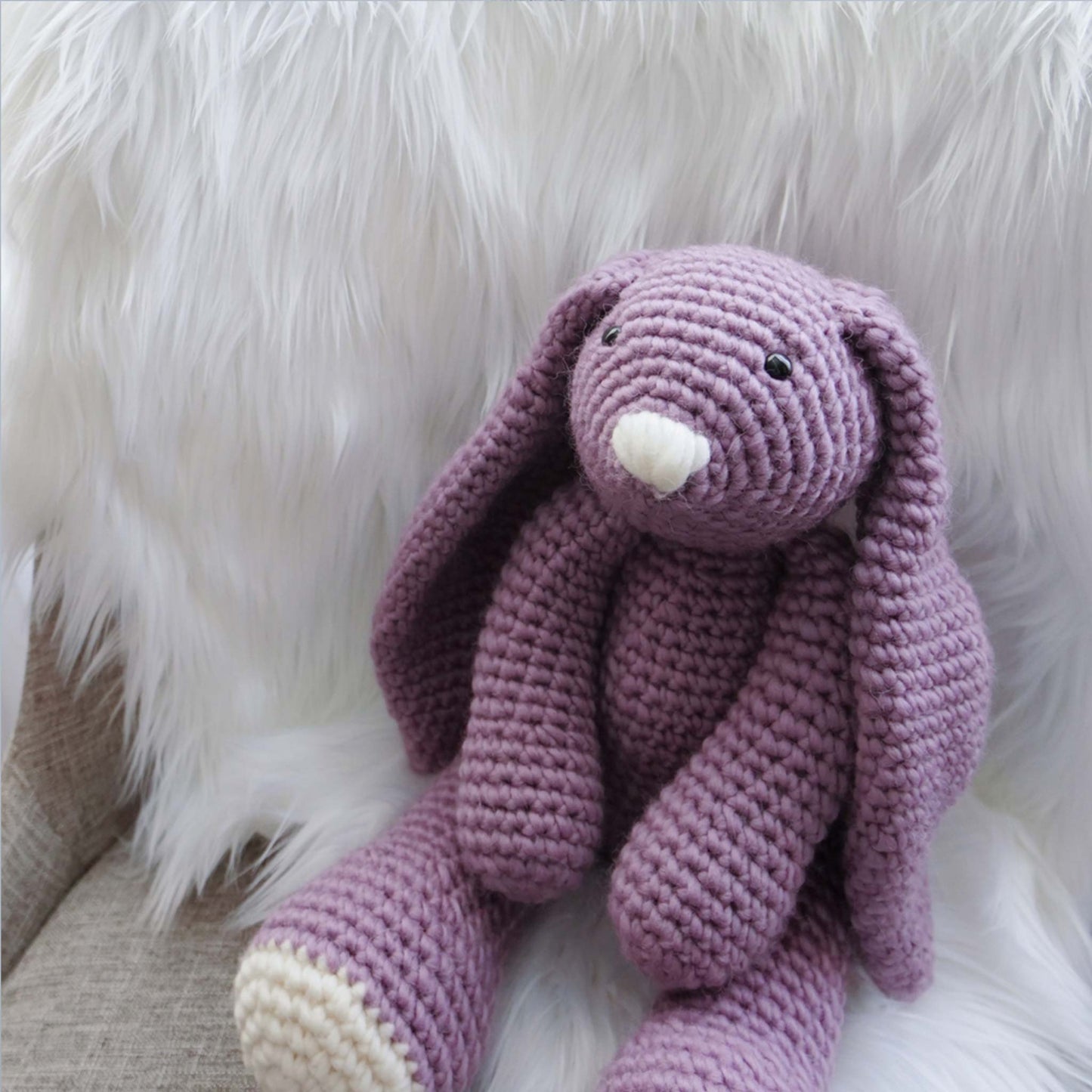 "Layla" the Crochet Bunny