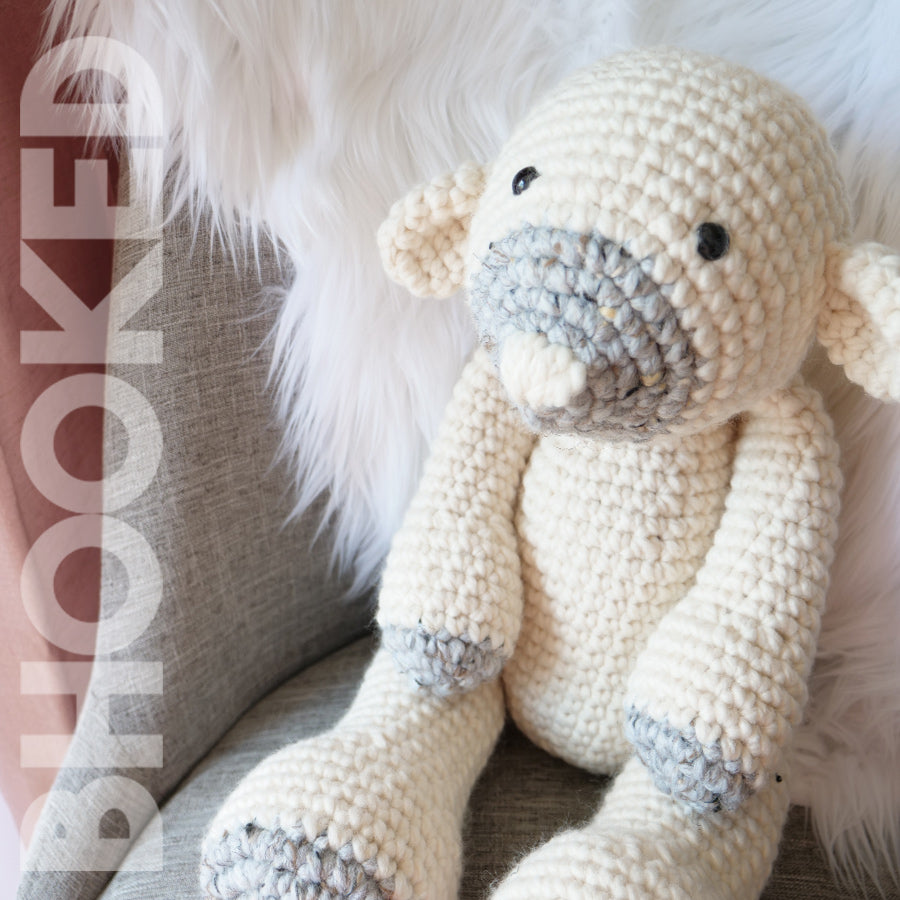 "Lucy" The Crochet Sheep