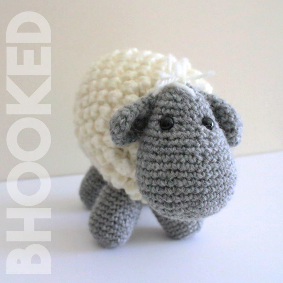 "Lyle" the Crochet Lamb