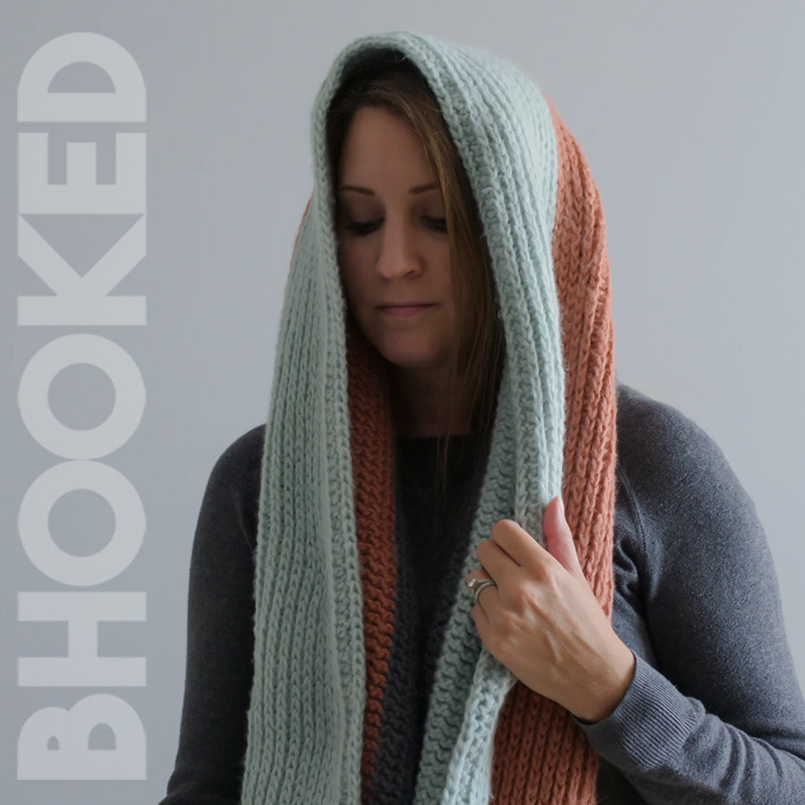 Simple Crochet Snood Scarf PDF