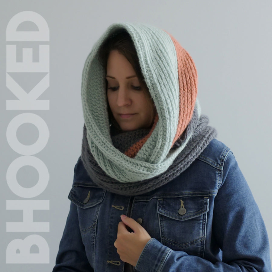 Simple Crochet Snood Scarf PDF