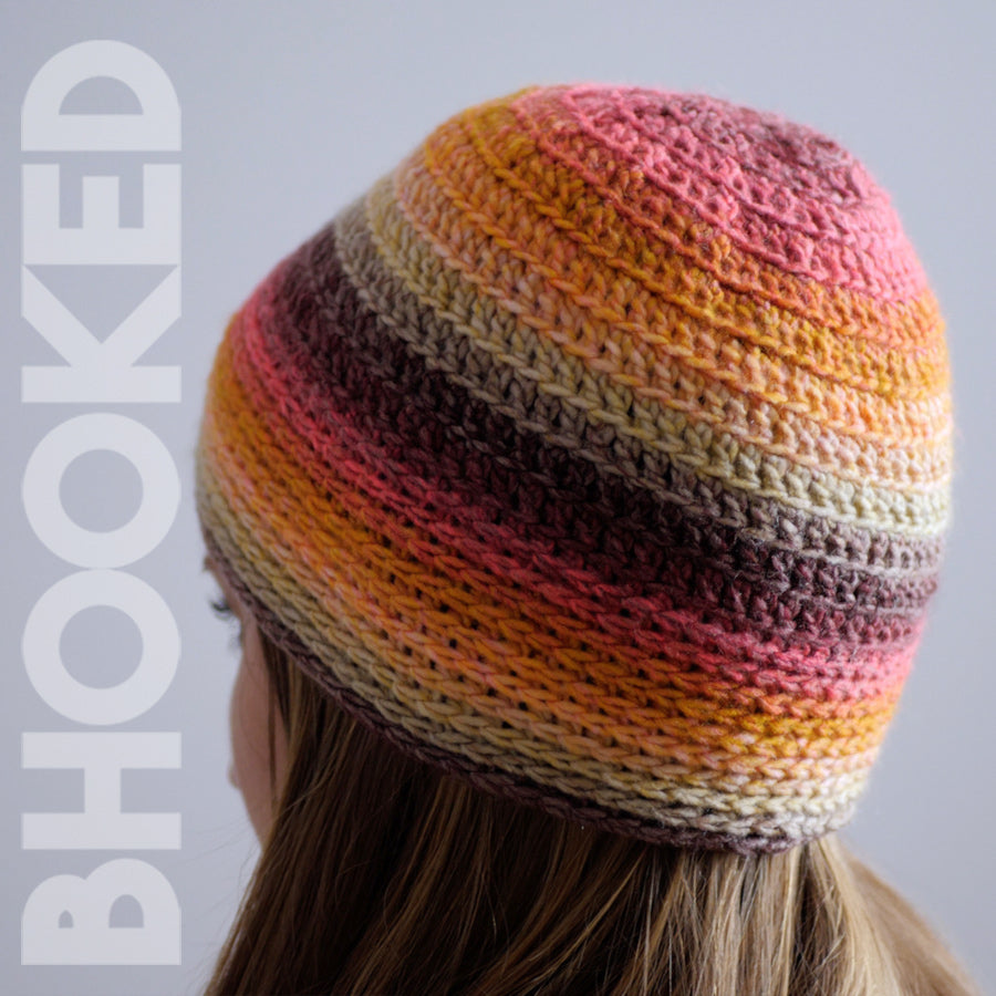 Spiral Crown Crochet Hat