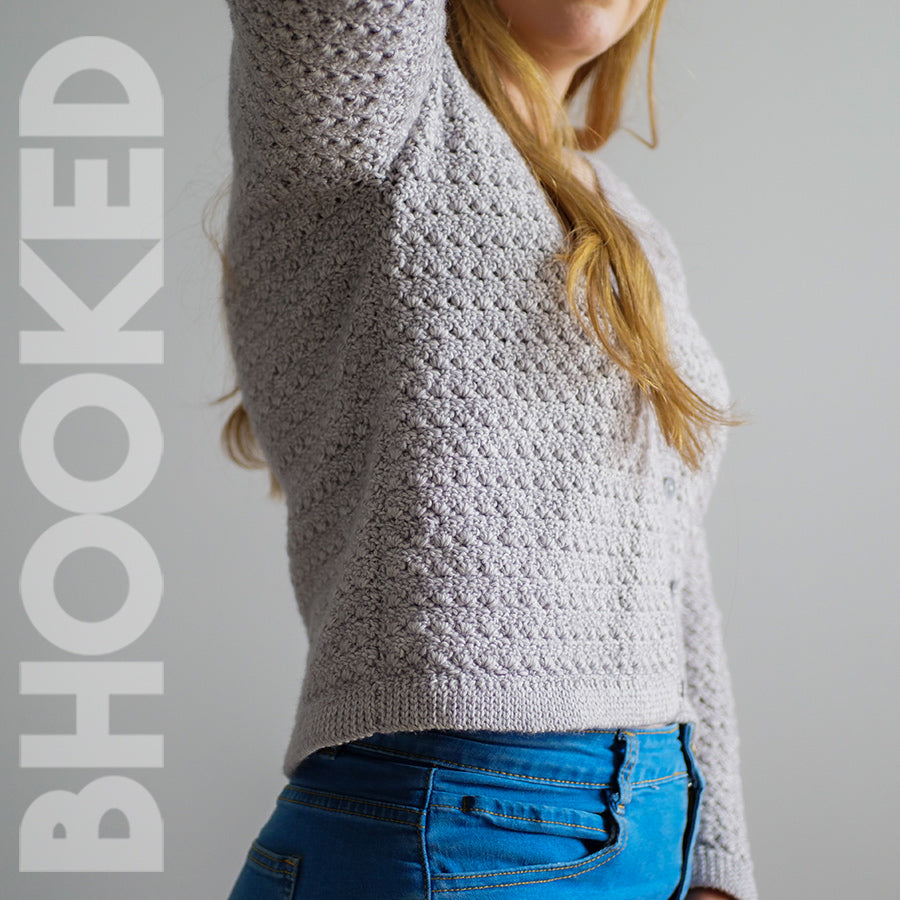 V-Neck Crochet Cardigan PDF