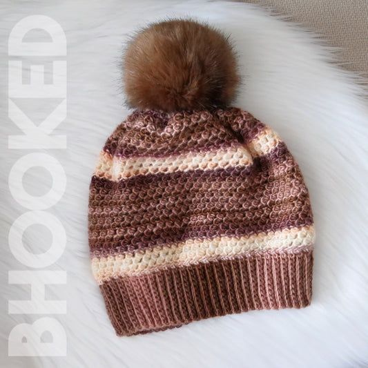 Woven Stitch Crochet Hat