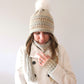 Crochet Winter Pattern Set: Hat, Cowl, Wrist Warmers