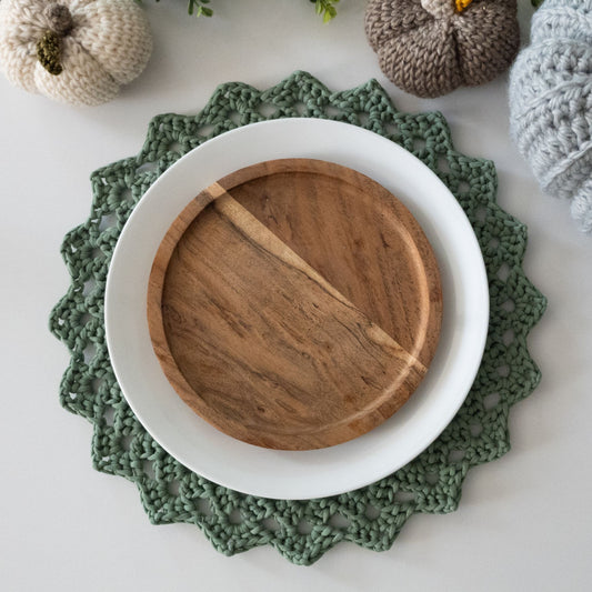 Starburst Crochet Placemat