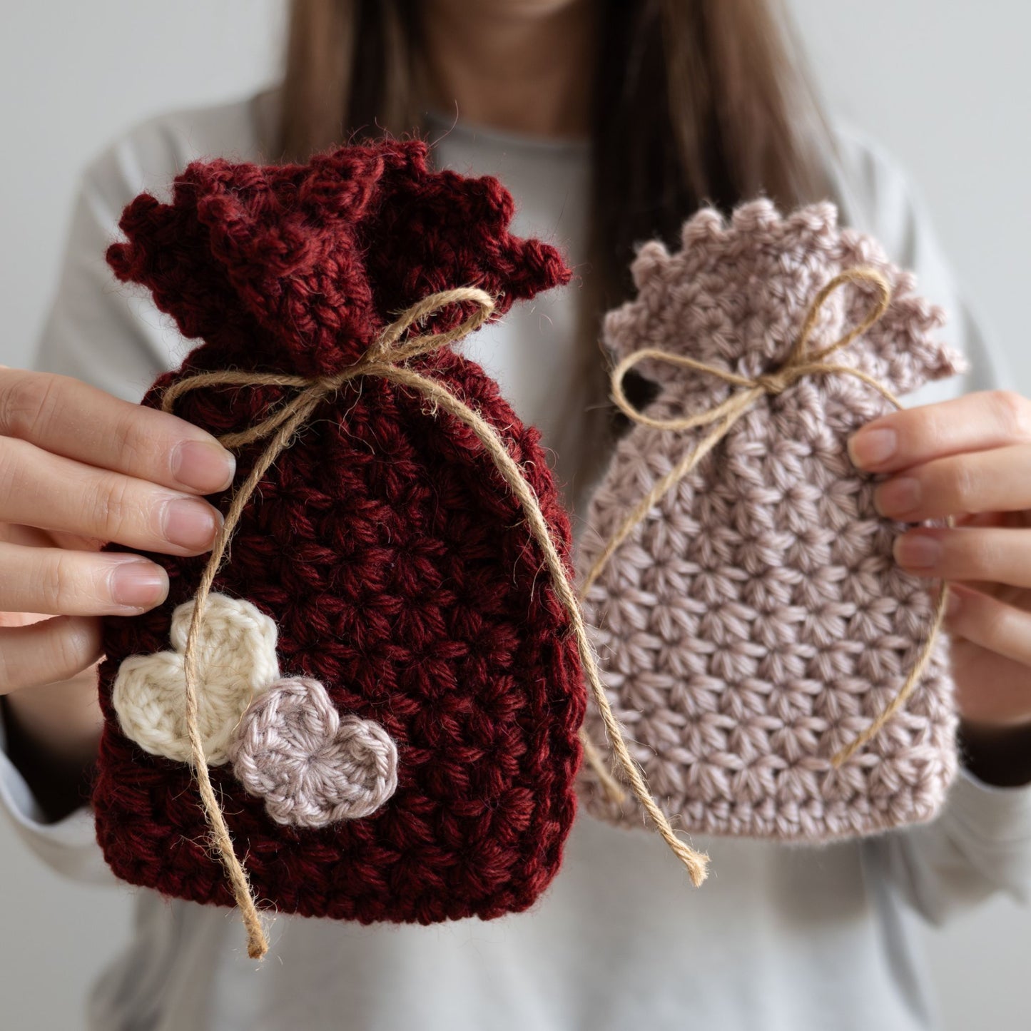 Easy Crochet Gift Bag