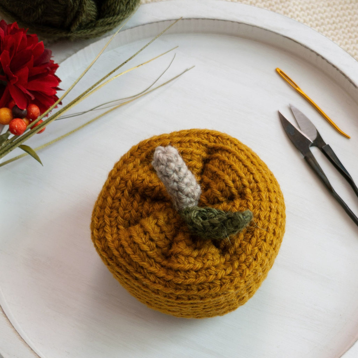Beginner Crochet Pumpkin