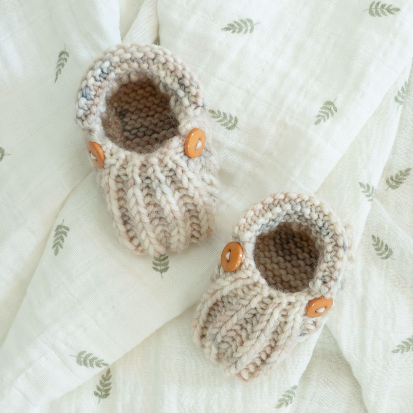 Quick & Easy Knit Baby Shoes
