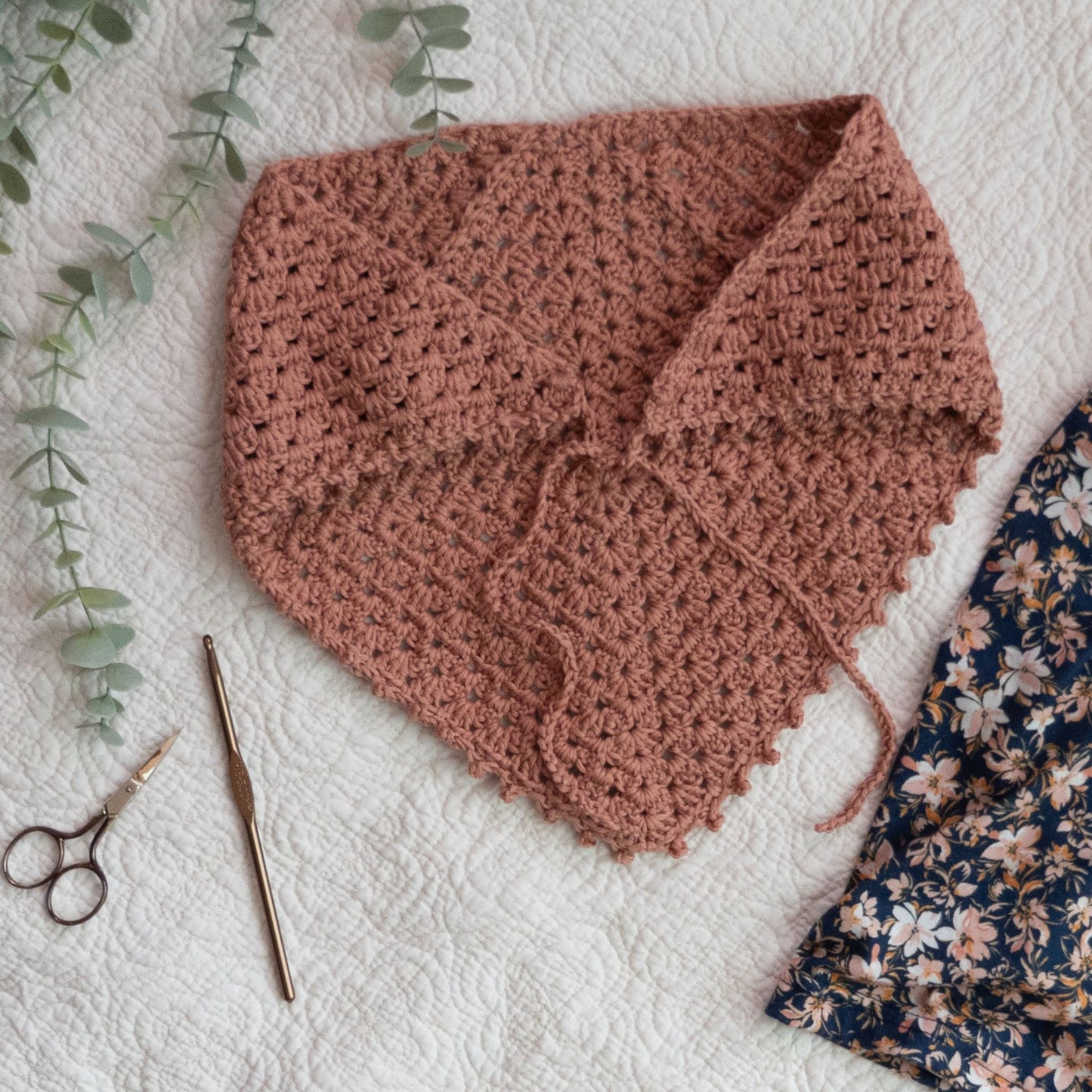 Granny Square Hair Bandana