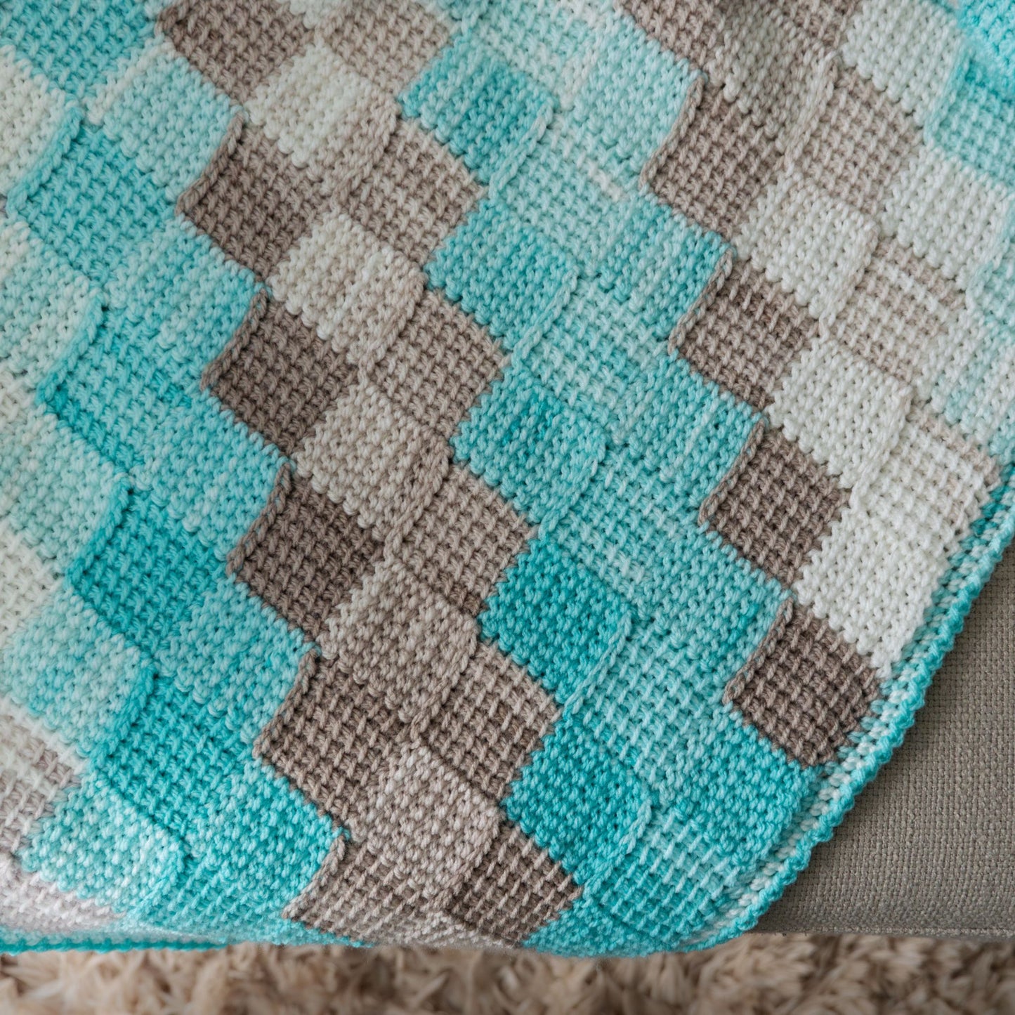 Pixel Perfect Crochet Baby Blanket