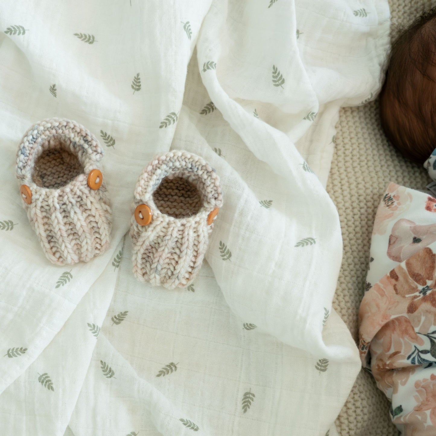 Quick & Easy Knit Baby Shoes