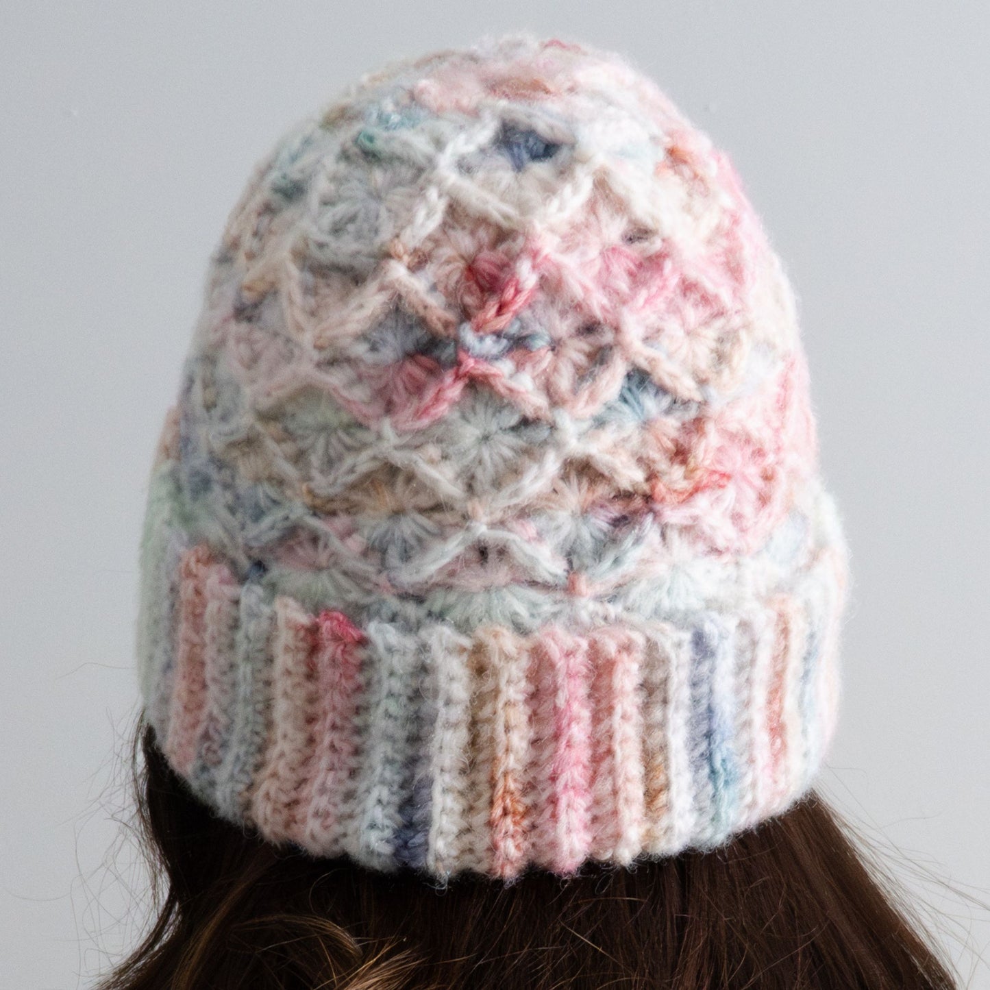 Simple Bavarian Textured Crochet Hat