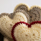 Farmhouse Stuffed Crochet Hearts
